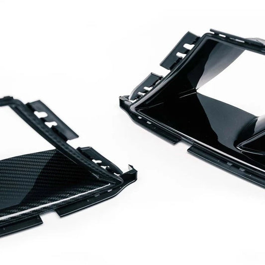Kies-Motorsports R44 Performance MHC Black BMW M3/M4 Performance Style Front Ducts In Gloss Black (G80/G81/G82/G83)
