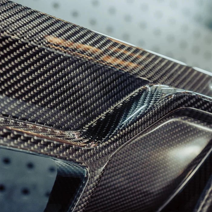 Kies-Motorsports R44 Performance MHC+ BMW F22/F23 M235i & M240i Ultra Aggressive Style Rear Diffuser In Pre Preg Carbon Fibre