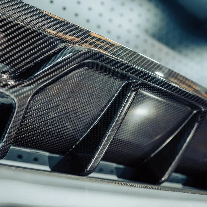 Kies-Motorsports R44 Performance MHC+ BMW F22/F23 M235i & M240i Ultra Aggressive Style Rear Diffuser In Pre Preg Carbon Fibre