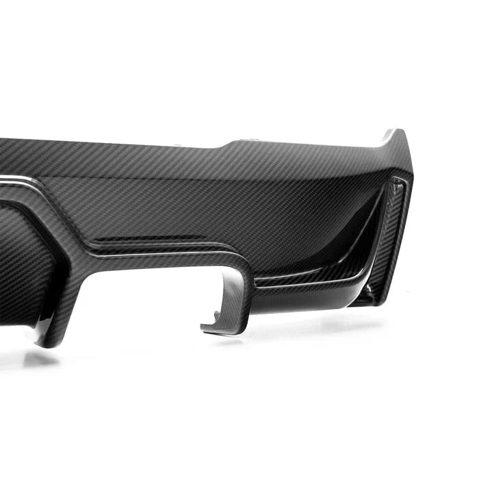 Kies-Motorsports R44 Performance MHC+ BMW F22/F23 M235i & M240i Ultra Aggressive Style Rear Diffuser In Pre Preg Carbon Fibre