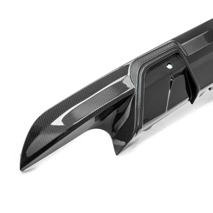 Kies-Motorsports R44 Performance MHC+ BMW F95 X5M & F96 X6M LCI OEM Style Rear Diffuser In Pre Preg Carbon Fibre