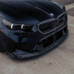 Kies-Motorsports R44 Performance MHC+ BMW G90 & G99 M5 SP90 Front Splitter In Gloss Pre Preg Carbon Fibre
