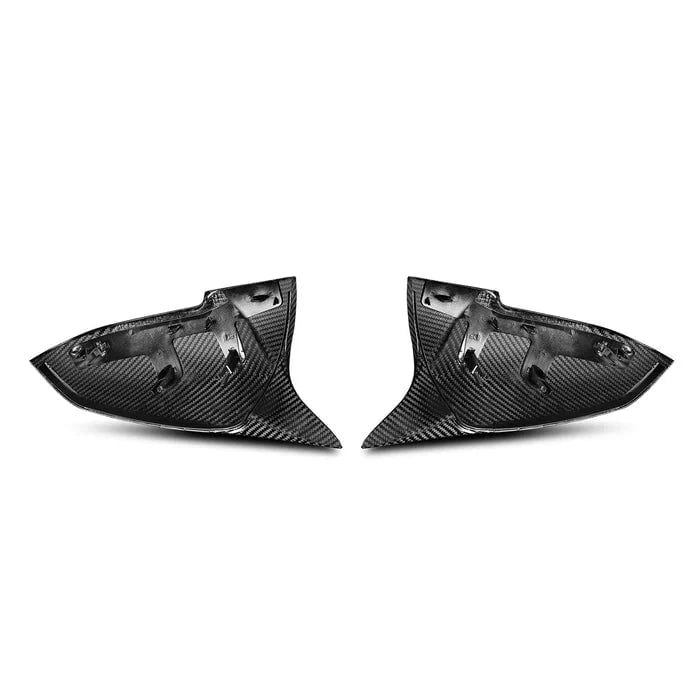Kies-Motorsports R44 Performance MHC+ BMW M-Style Wing Mirror Replacement Covers In Pre Preg Gloss Carbon Fibre for M-lites