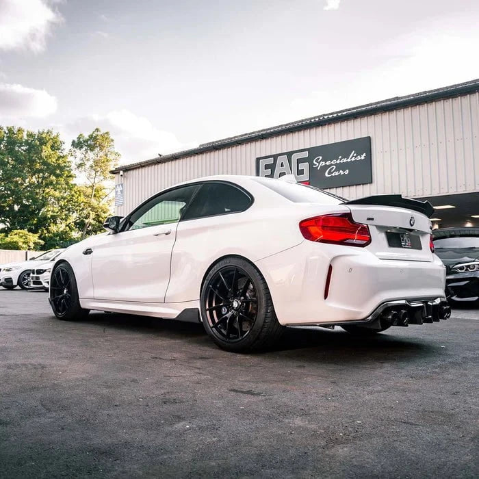 Kies-Motorsports R44 Performance MHC+ BMW M2/2 Series Ducktail Rear Spoiler In Pre Preg Carbon Fibre (F22/F87)