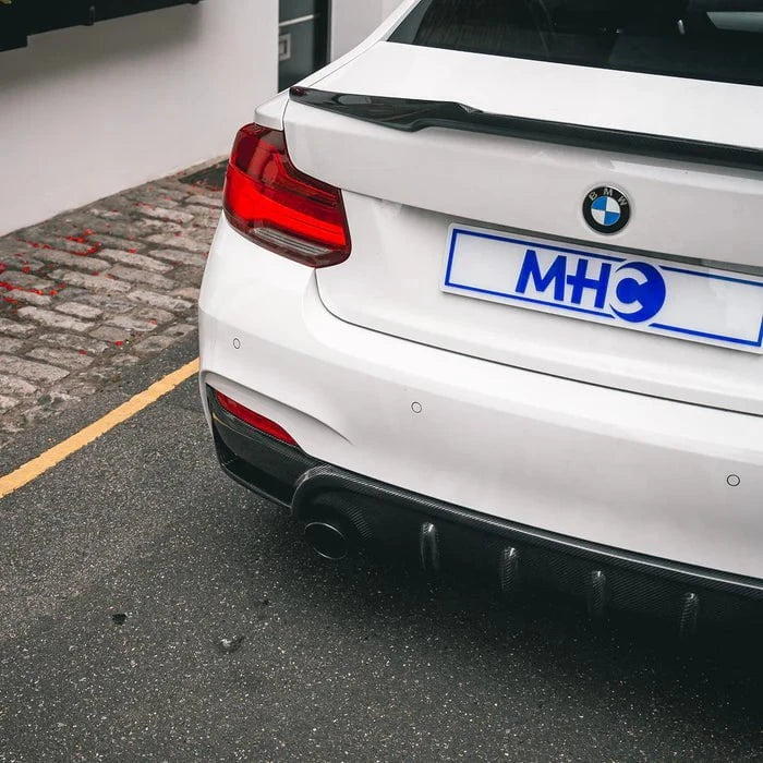 Kies-Motorsports R44 Performance MHC+ BMW M2/2 Series M4 Style Rear Spoiler In Pre Preg Carbon Fibre (F87/F22)