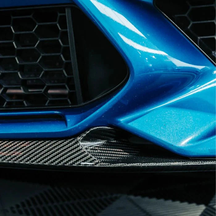 Kies-Motorsports R44 Performance MHC+ BMW M2 Competition Performance Style Front Splitter In Gloss Pre Preg Carbon Fibre (F87C)