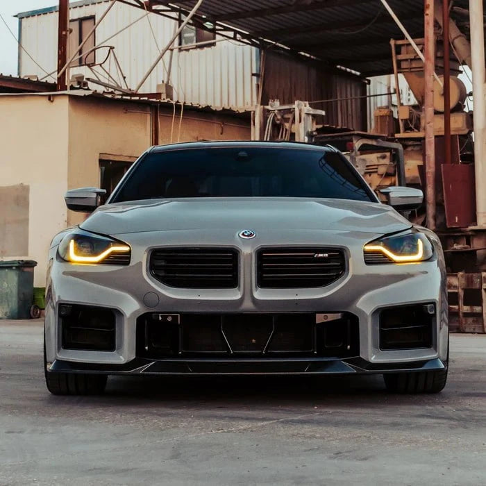 Kies-Motorsports R44 Performance MHC+ BMW M2 G87 Edition 1 Front Splitter In Pre Preg Gloss Carbon Fibre (G87)