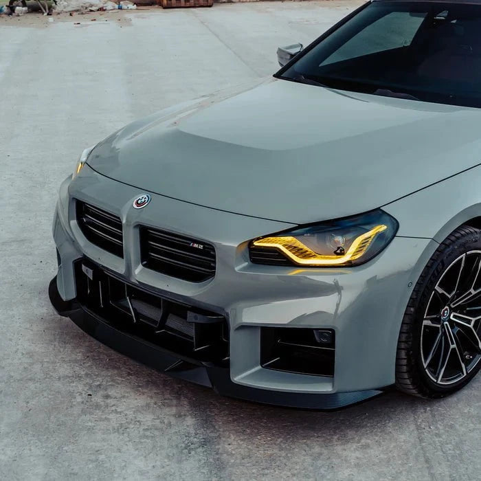 Kies-Motorsports R44 Performance MHC+ BMW M2 G87 Edition 1 Front Splitter In Pre Preg Gloss Carbon Fibre (G87)