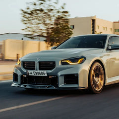 Kies-Motorsports R44 Performance MHC+ BMW M2 G87 Edition 1 Front Splitter In Pre Preg Gloss Carbon Fibre (G87)