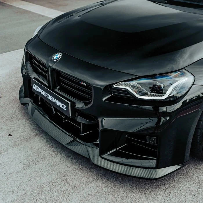 Kies-Motorsports R44 Performance MHC+ BMW M2 G87 Edition 1 Front Splitter In Pre Preg Gloss Carbon Fibre (G87)