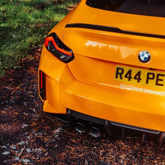 Kies-Motorsports R44 Performance MHC+ BMW M2 G87 Edition 1 Rear Diffuser 3pcs In Pre Preg Gloss Carbon Fibre (G87)