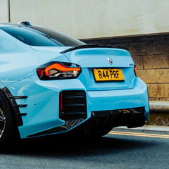 Kies-Motorsports R44 Performance MHC+ BMW M2 G87 OEM Style Rear Diffuser In Pre Preg Gloss Carbon Fibre (G87)