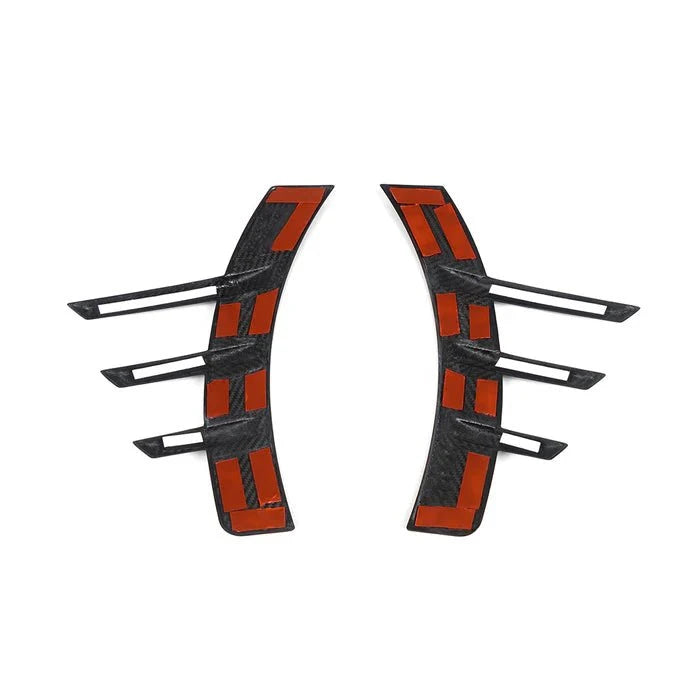 Kies-Motorsports R44 Performance MHC+ BMW M2 G87 Performance Style Rear Side Fender Trims In Pre Preg Gloss Carbon Fibre (G87)