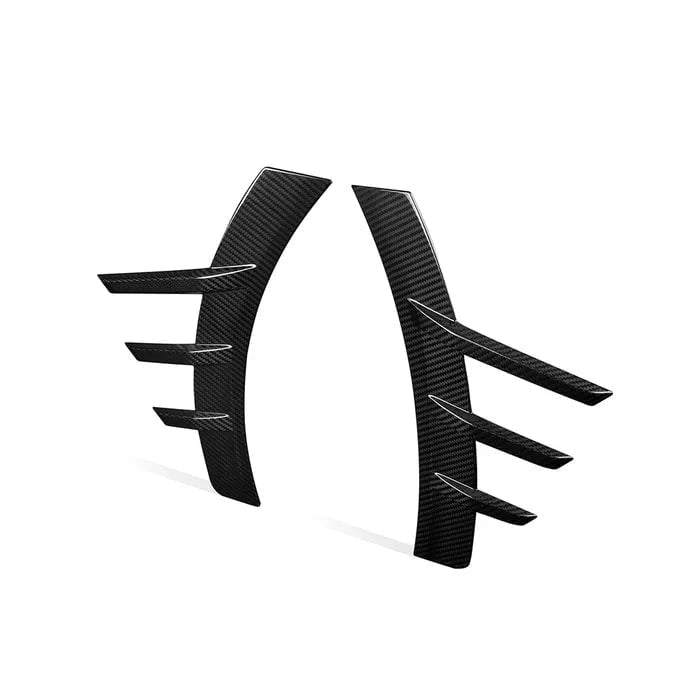 Kies-Motorsports R44 Performance MHC+ BMW M2 G87 Performance Style Rear Side Fender Trims In Pre Preg Gloss Carbon Fibre (G87)