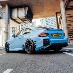 Kies-Motorsports R44 Performance MHC+ BMW M2 G87 Performance Style Side Skirts In Pre Preg Gloss Carbon Fibre (G87)