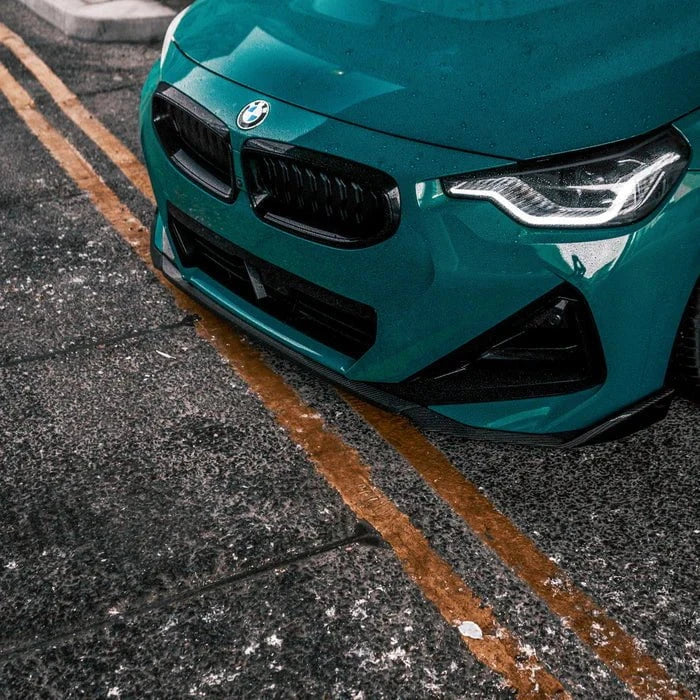 Kies-Motorsports R44 Performance MHC+ BMW M240i Performance Style Front Splitter In Pre Preg Carbon Fibre (G42)