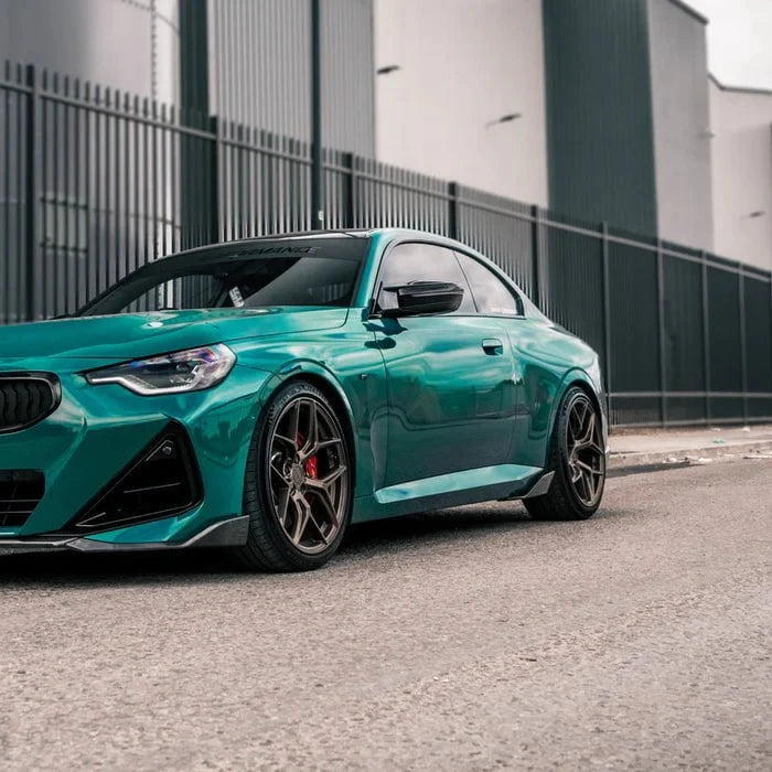 Kies-Motorsports R44 Performance MHC+ BMW M240i Performance Style Side Skirt Fins in Pre Preg Carbon Fibre (G42)