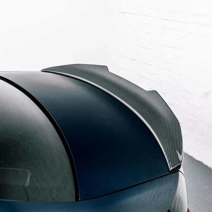 Kies-Motorsports R44 Performance MHC+ BMW M3 Ducktail Style Rear Spoiler In Pre Preg Carbon Fibre (G80)