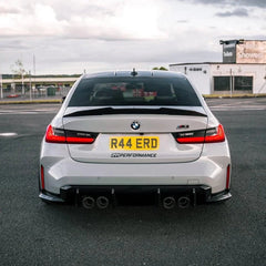 Kies-Motorsports R44 Performance MHC+ BMW M3 Ducktail Style Rear Spoiler In Pre Preg Carbon Fibre (G80)
