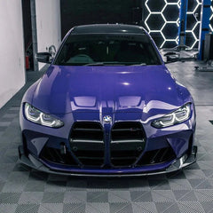 Kies-Motorsports R44 Performance MHC+ BMW M3/M4 CSL Style Front Splitter In Pre Preg Carbon Fibre (G80/G81/G82/G83)
