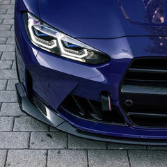 Kies-Motorsports R44 Performance MHC+ BMW M3/M4 CSL Style Front Splitter In Pre Preg Carbon Fibre (G80/G81/G82/G83)