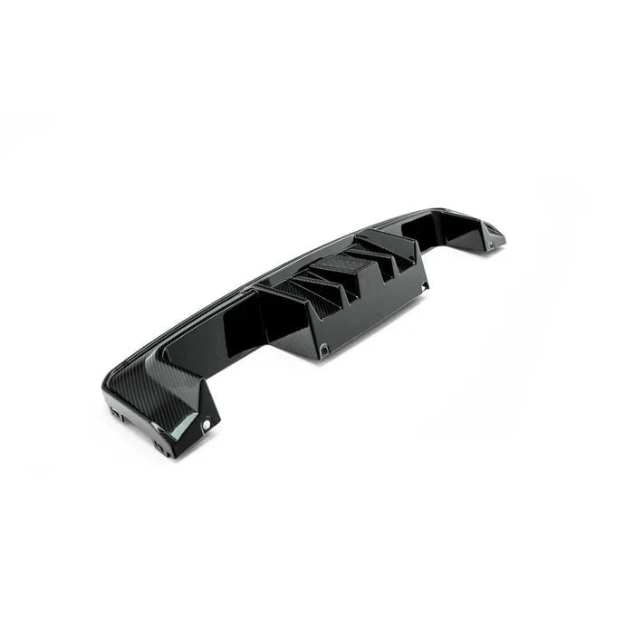 Kies-Motorsports R44 Performance MHC+ BMW M3/M4 DF1 LED Rear Diffuser In Gloss Pre Preg Carbon Fibre (G80/G81/G82/G83)