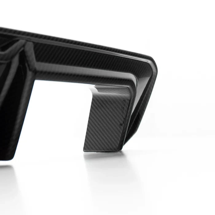 Kies-Motorsports R44 Performance MHC+ BMW M3/M4 DF1 LED Rear Diffuser In Gloss Pre Preg Carbon Fibre (G80/G81/G82/G83)