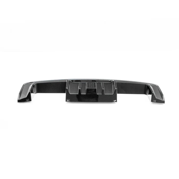 Kies-Motorsports R44 Performance MHC+ BMW M3/M4 DF1 LED Rear Diffuser In Gloss Pre Preg Carbon Fibre (G80/G81/G82/G83)