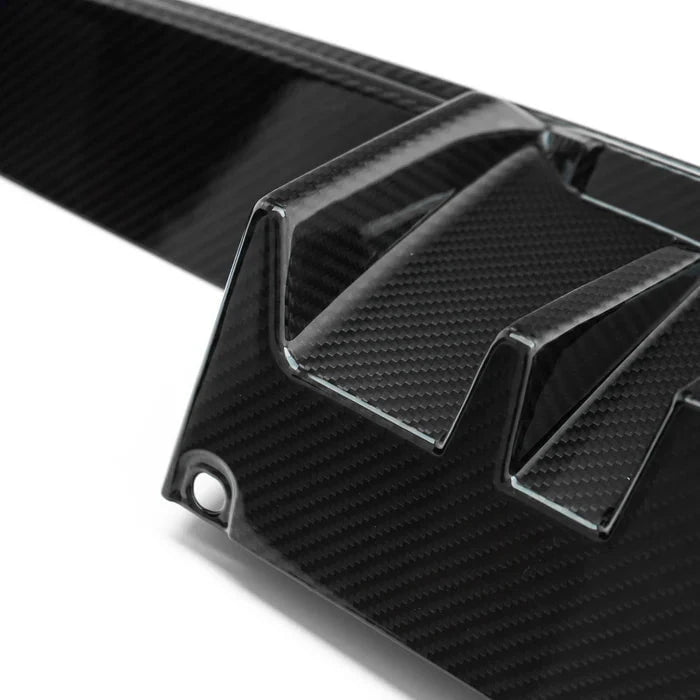 Kies-Motorsports R44 Performance MHC+ BMW M3/M4 DF1 LED Rear Diffuser In Gloss Pre Preg Carbon Fibre (G80/G81/G82/G83)