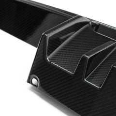 Kies-Motorsports R44 Performance MHC+ BMW M3/M4 DF1 LED Rear Diffuser In Gloss Pre Preg Carbon Fibre (G80/G81/G82/G83)