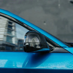 Kies-Motorsports R44 Performance MHC+ BMW M3/M4/M2 Competition RHD Wing Mirror Covers In Pre Preg Carbon Fibre (F80/F82/F83/F87)