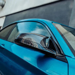 Kies-Motorsports R44 Performance MHC+ BMW M3/M4/M2 Competition RHD Wing Mirror Covers In Pre Preg Carbon Fibre (F80/F82/F83/F87)