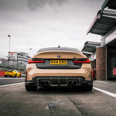 Kies-Motorsports R44 Performance MHC+ BMW M3/M4 OEM Style Rear Diffuser In Pre Preg Carbon Fibre (G80/G81/G82/G83)