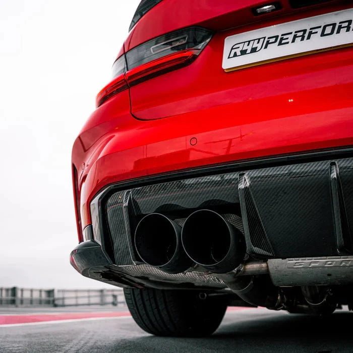 Kies-Motorsports R44 Performance MHC+ BMW M3/M4 OEM Style Rear Diffuser In Pre Preg Carbon Fibre (G80/G81/G82/G83)
