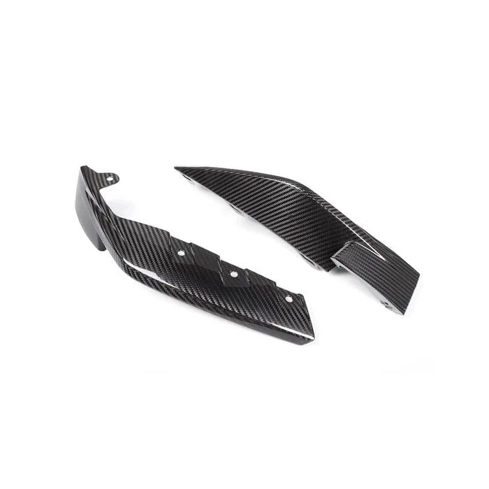 Kies-Motorsports R44 Performance MHC+ BMW M3/M4 OEM Style Replacement Front Side Splitters In Pre Preg Carbon Fibre (G80/G81/G82/G83)