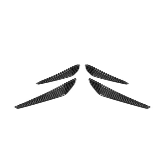 Kies-Motorsports R44 Performance MHC+ BMW M3/M4 Performance Style Canards In Pre Preg Carbon Fibre (G80/G81/G82/G83)