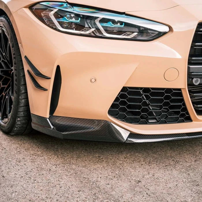 Kies-Motorsports R44 Performance MHC+ BMW M3/M4 Performance Style Front Splitter In Pre Preg Carbon Fibre (G80/G81/G82/G83)