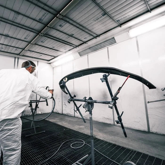 Kies-Motorsports R44 Performance MHC+ BMW M3/M4 SP2 Front Splitter In Pre Preg Carbon Fibre (G80/G81/G82/G83)