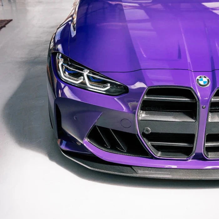 Kies-Motorsports R44 Performance MHC+ BMW M3/M4 SP2 Front Splitter In Pre Preg Carbon Fibre (G80/G81/G82/G83)