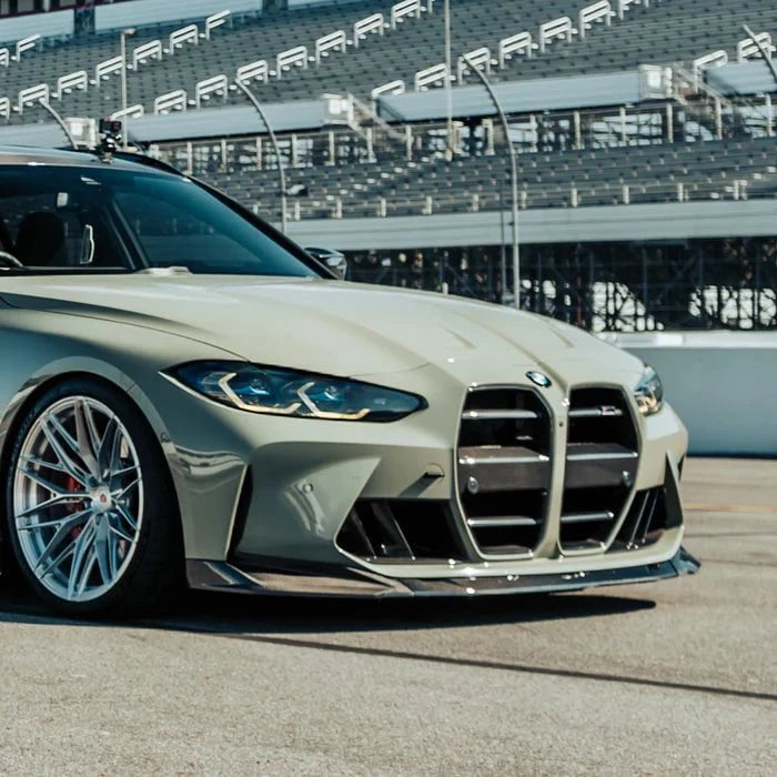 Kies-Motorsports R44 Performance MHC+ BMW M3/M4 SP2 Front Splitter In Pre Preg Carbon Fibre (G80/G81/G82/G83)