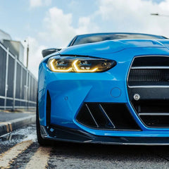 Kies-Motorsports R44 Performance MHC+ BMW M3/M4 SP2 Front Splitter In Pre Preg Carbon Fibre (G80/G81/G82/G83)