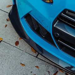 Kies-Motorsports R44 Performance MHC+ BMW M3/M4 SP2 Front Splitter In Pre Preg Carbon Fibre (G80/G81/G82/G83)