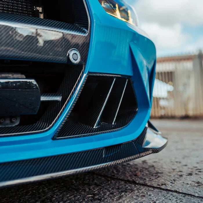 Kies-Motorsports R44 Performance MHC+ BMW M3/M4 SP2 Front Splitter In Pre Preg Carbon Fibre (G80/G81/G82/G83)