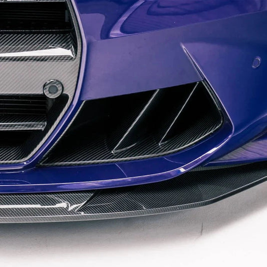 Kies-Motorsports R44 Performance MHC+ BMW M3/M4 Twin Fin Ducts In Pre Preg Carbon Fibre (G80/G81/G82/G83)