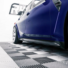 Kies-Motorsports R44 Performance MHC+ BMW M3 OEM Style Side Skirts In Pre Preg Carbon Fibre (G80)