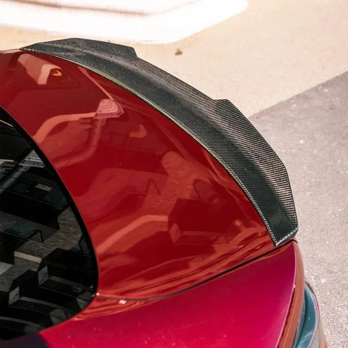 Kies-Motorsports R44 Performance MHC+ BMW M4 Ducktail Style Rear Spoiler In Pre-Preg Carbon Fibre (G82)