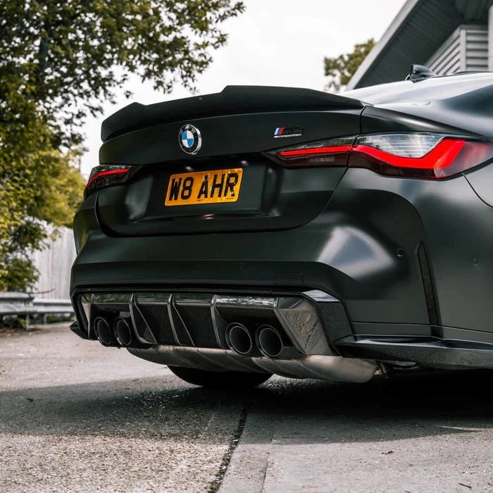 Kies-Motorsports R44 Performance MHC+ BMW M4 Ducktail Style Rear Spoiler In Pre-Preg Carbon Fibre (G82)