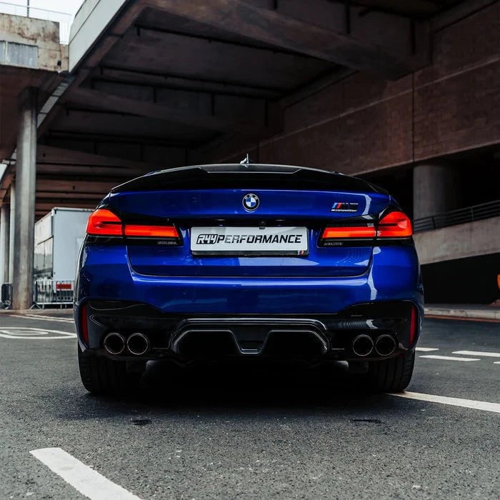 Kies-Motorsports R44 Performance MHC+ BMW M5/5 Series Ducktail Style Rear Spoiler In Pre Preg Carbon Fibre (F90/G30)