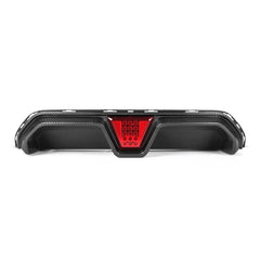 Kies-Motorsports R44 Performance MHC+ BMW M5 LCI CS Style Rear Diffuser With LED In Pre Preg Gloss Carbon Fibre (F90)