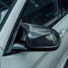 Kies-Motorsports R44 Performance MHC+ BMW X Series Wing Mirror Covers In Pre Preg Carbon Fibre (F97 X3M, F98 X4M, F95 X5M & F96 X6M)